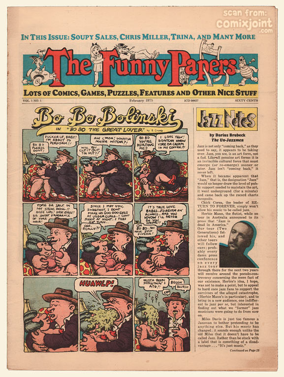the funny papers