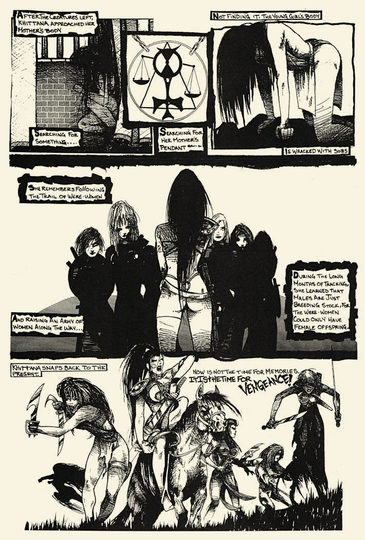 Barbarian Women #3 Sample 1